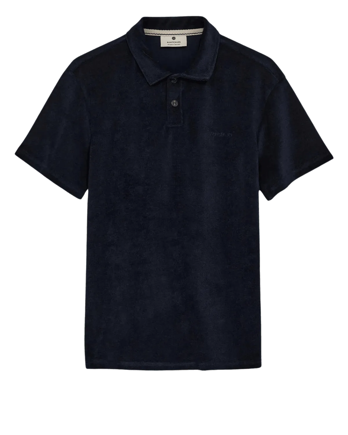 Polo Anerkjendt Akkikki Frotte Sky Captain - ECRU