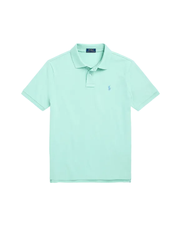 Polo de Hombre Polo Ralph Lauren Slim Fit Mesh Celadon - ECRU