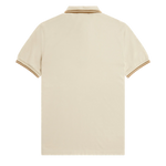 Polo Fred Perry M3600 Avena Caramelo Oscuro - ECRU