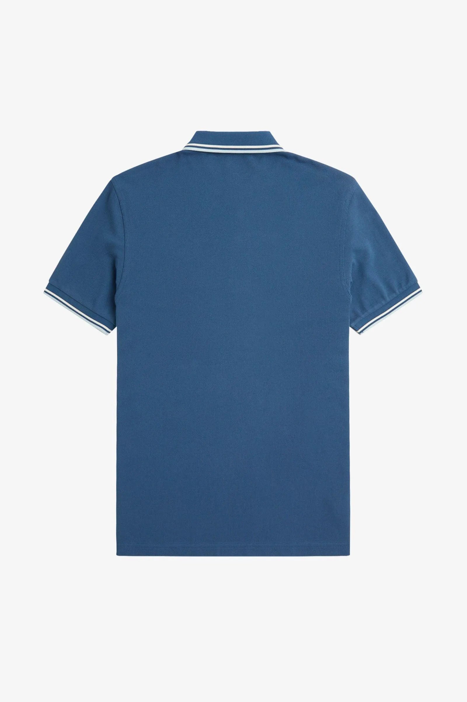 Polo Fred Perry M3600 Azul Medianoche Crudo Hielo Claro - ECRU