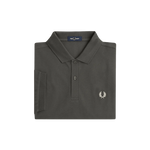 Polo Fred Perry M6000 Verde Campo Avena - ECRU