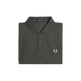 Polo Fred Perry M6000 Verde Campo Avena - ECRU