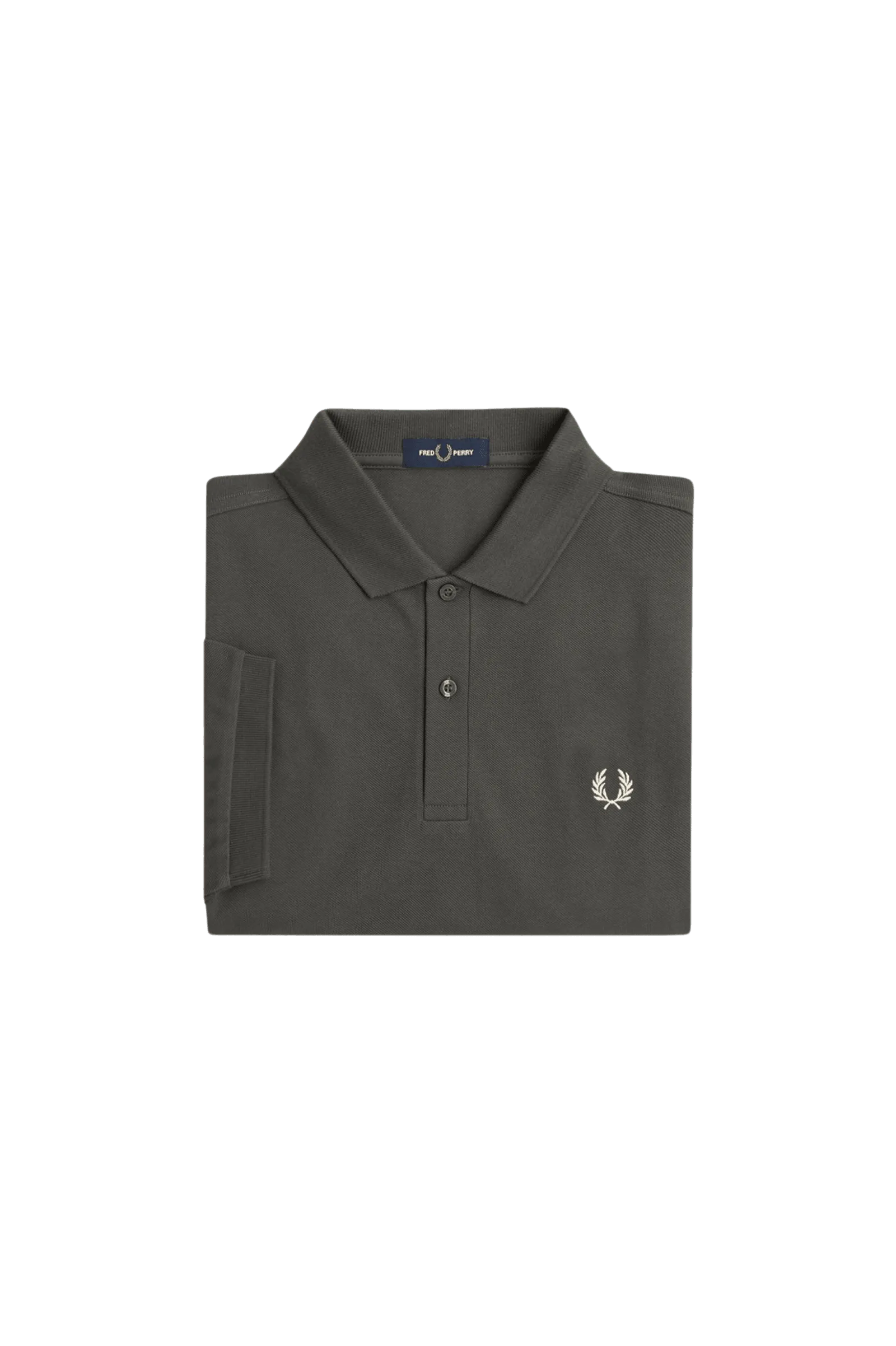 Polo Fred Perry M6000 Verde Campo Avena - ECRU
