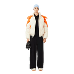 Polo Lacoste de Mujer en Piqué de Algodón Stretch Negro - ECRU