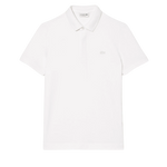 Polo Lacoste Paris Regular Fit Blanc - ECRU