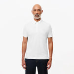 Polo Lacoste Paris Regular Fit Blanc - ECRU