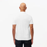 Polo Lacoste Paris Regular Fit Blanc - ECRU