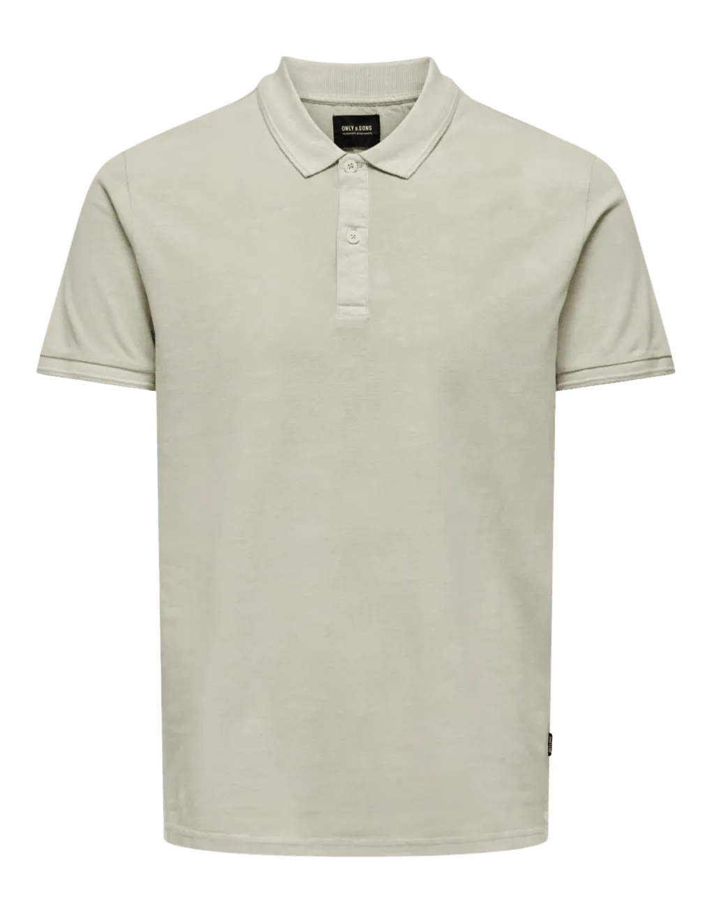 Polo Only & Sons de Hombre Manga Corta Moonstruck - ECRU