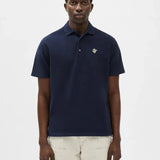 Polo Pompeii Navy Emilio - ECRU