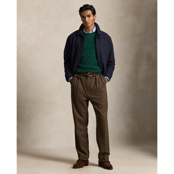 Chaqueta Polo Ralph Lauren Langdon de tweed azul marino — vista 3