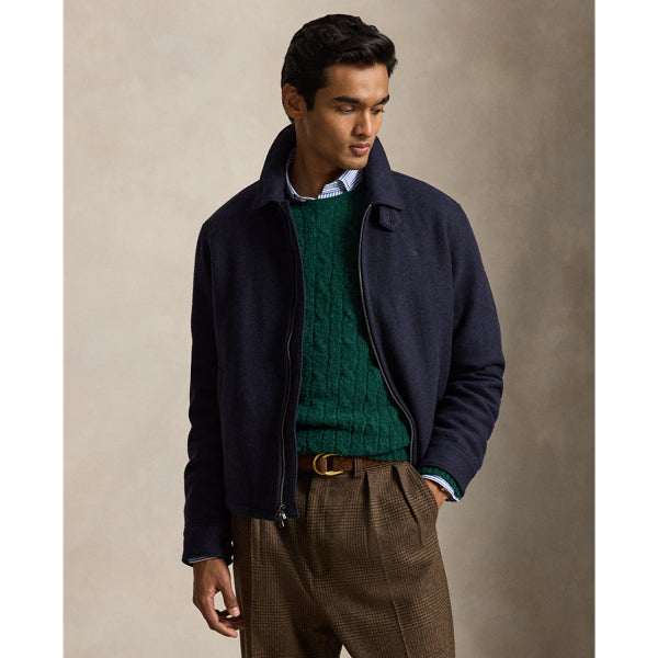 Chaqueta Polo Ralph Lauren Langdon de tweed azul marino — vista 1
