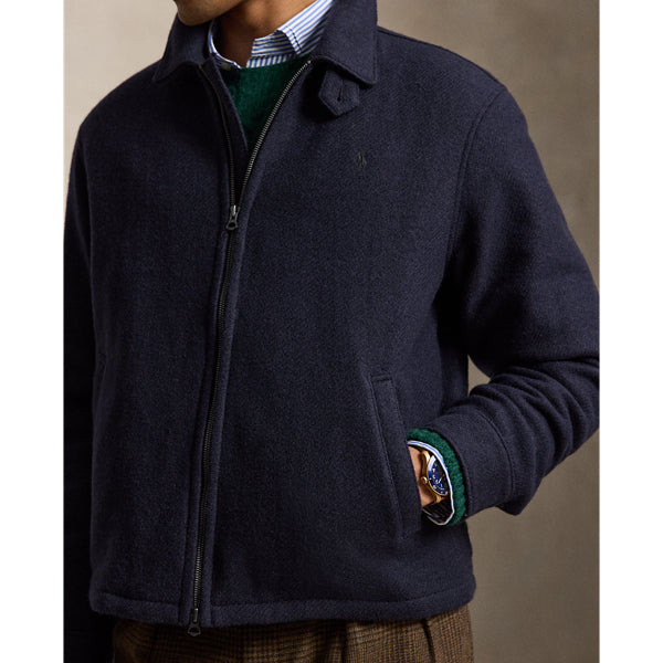 Chaqueta Polo Ralph Lauren Langdon de tweed azul marino — vista 5