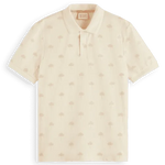Polo Scotch & Soda Mini AOP - ECRU