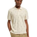 Polo Scotch & Soda Mini AOP - ECRU