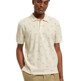 Polo Scotch & Soda Mini AOP - ECRU