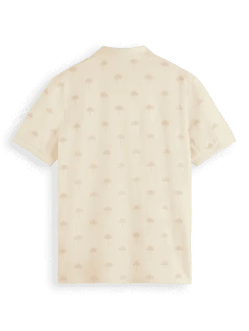 Polo Scotch & Soda Mini AOP - ECRU