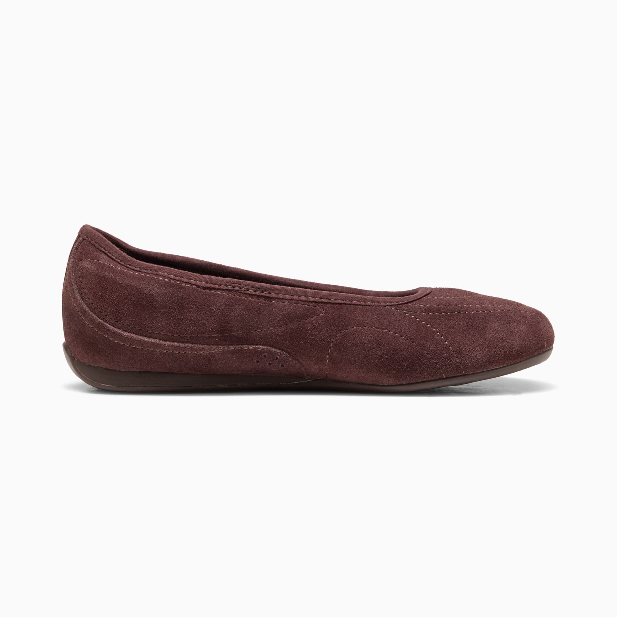 Bailarinas PUMA Catch Soleil Chocolate Fondue, vista lateral interior