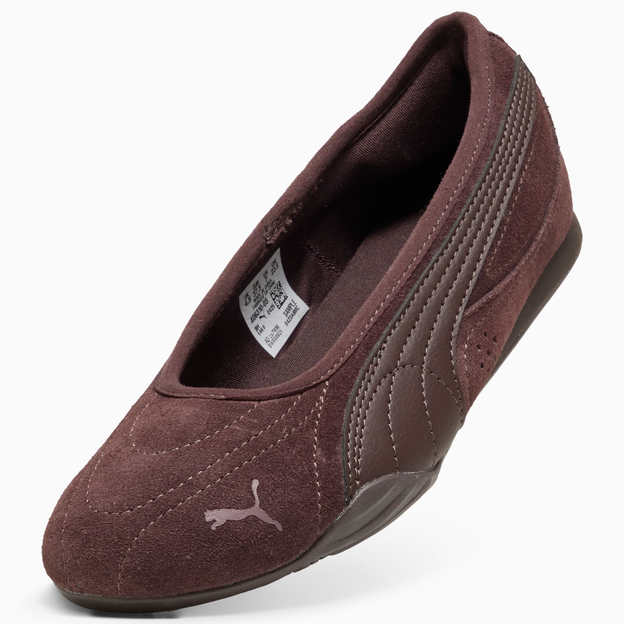 Bailarina PUMA Catch Soleil Chocolate Fondue, vista en perspectiva