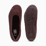 Bailarinas PUMA Catch Soleil Chocolate Fondue, vista superior y suela