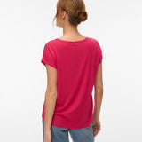 Camiseta VERO MODA plain Jazzy Medium Purple