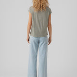 Camiseta Rayas Aware Pristine Laurel Wreath