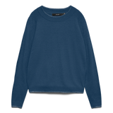 Jersey VERO MODA Happiness Dark Denim Silver Lurex
