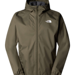 Chaqueta The North Face Quest New Taupe Green flat frontal transparente