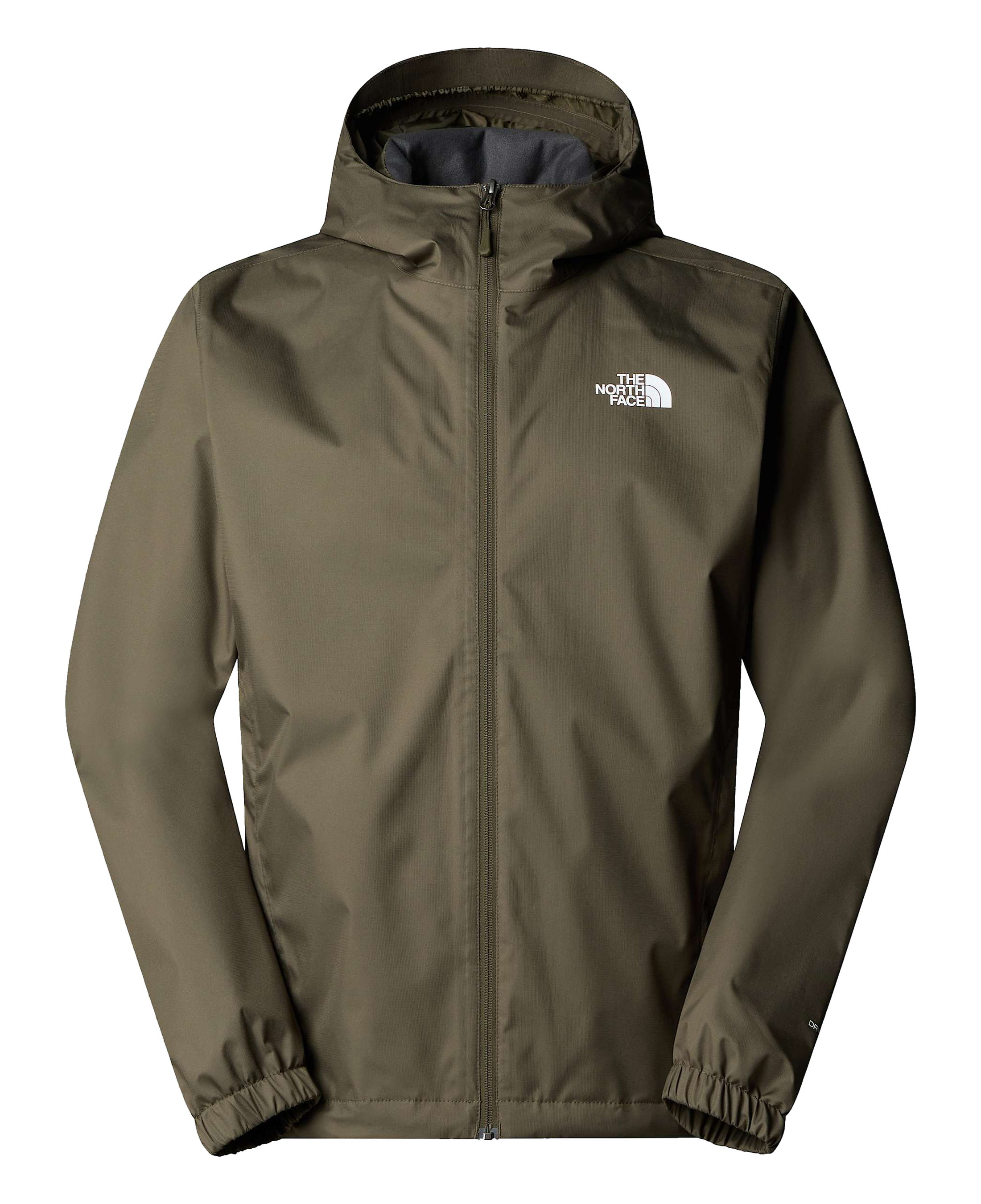 Chaqueta The North Face Quest New Taupe Green flat frontal transparente