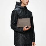 Neceser Rains 2 Zip Cosmetic Bag Large Cinder – imagen oficial 2