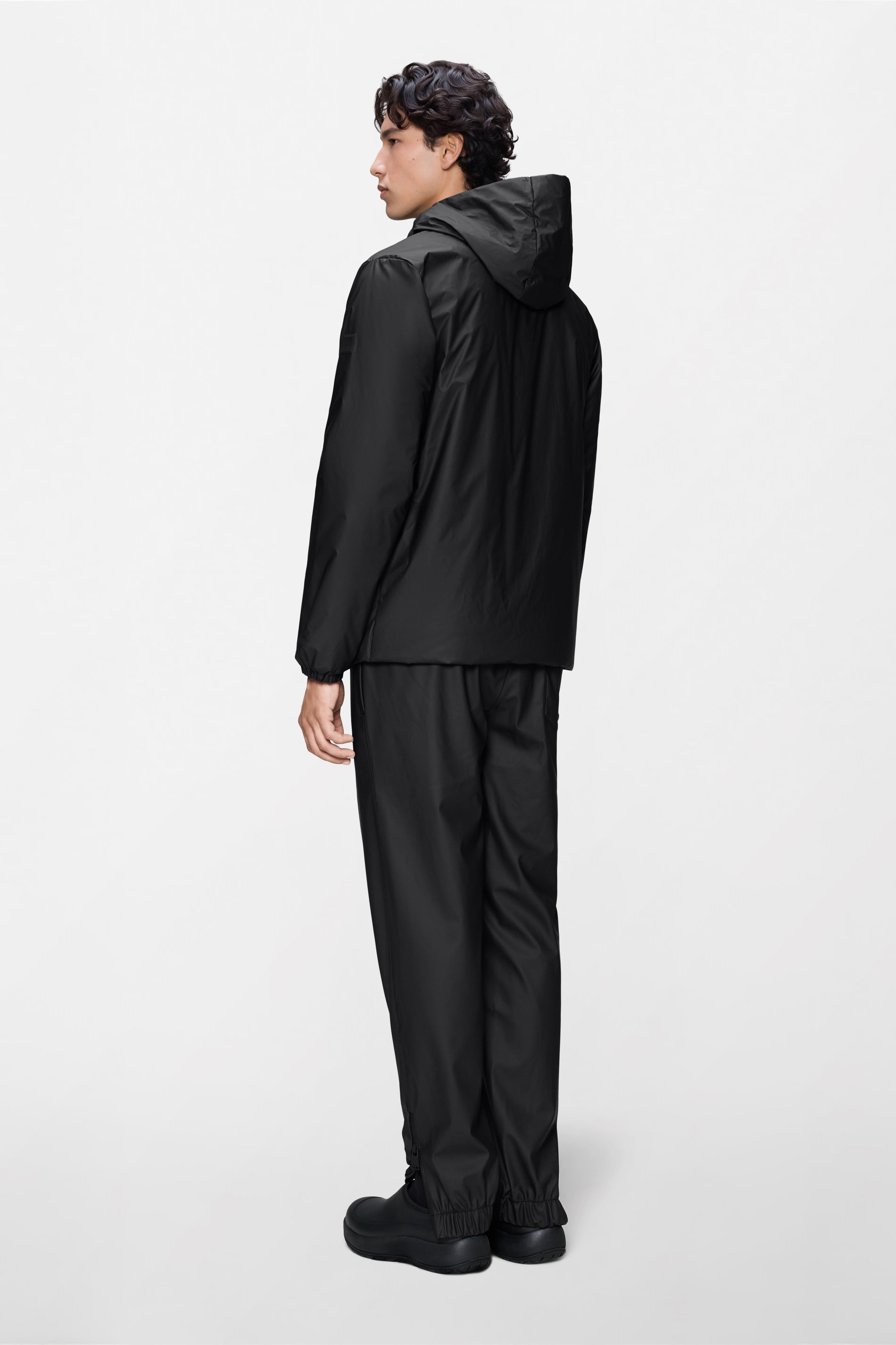 Chaqueta Rains Lohja Black – imagen oficial 3