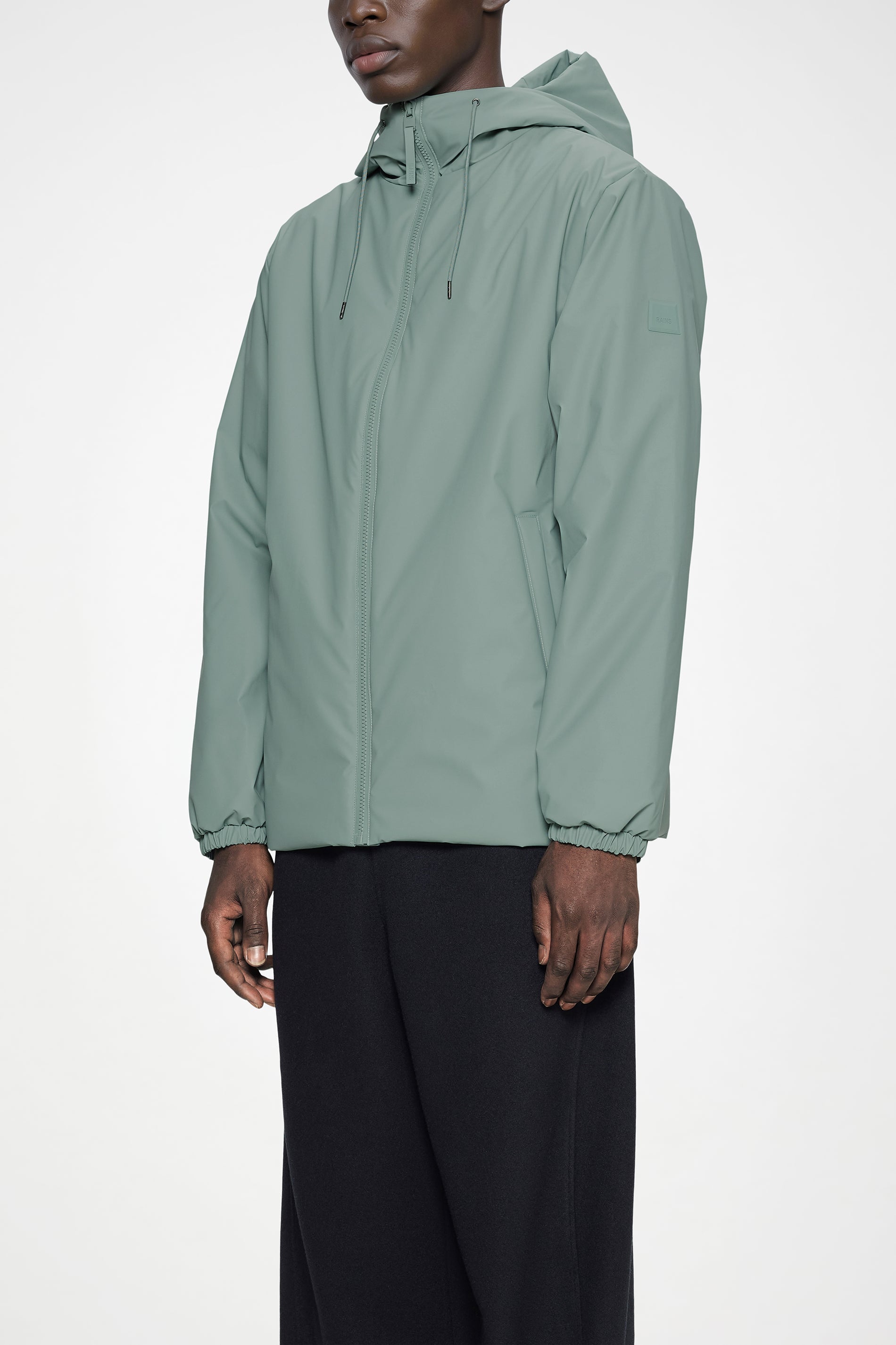 Chaqueta Rains Lohja Sage – imagen oficial 4