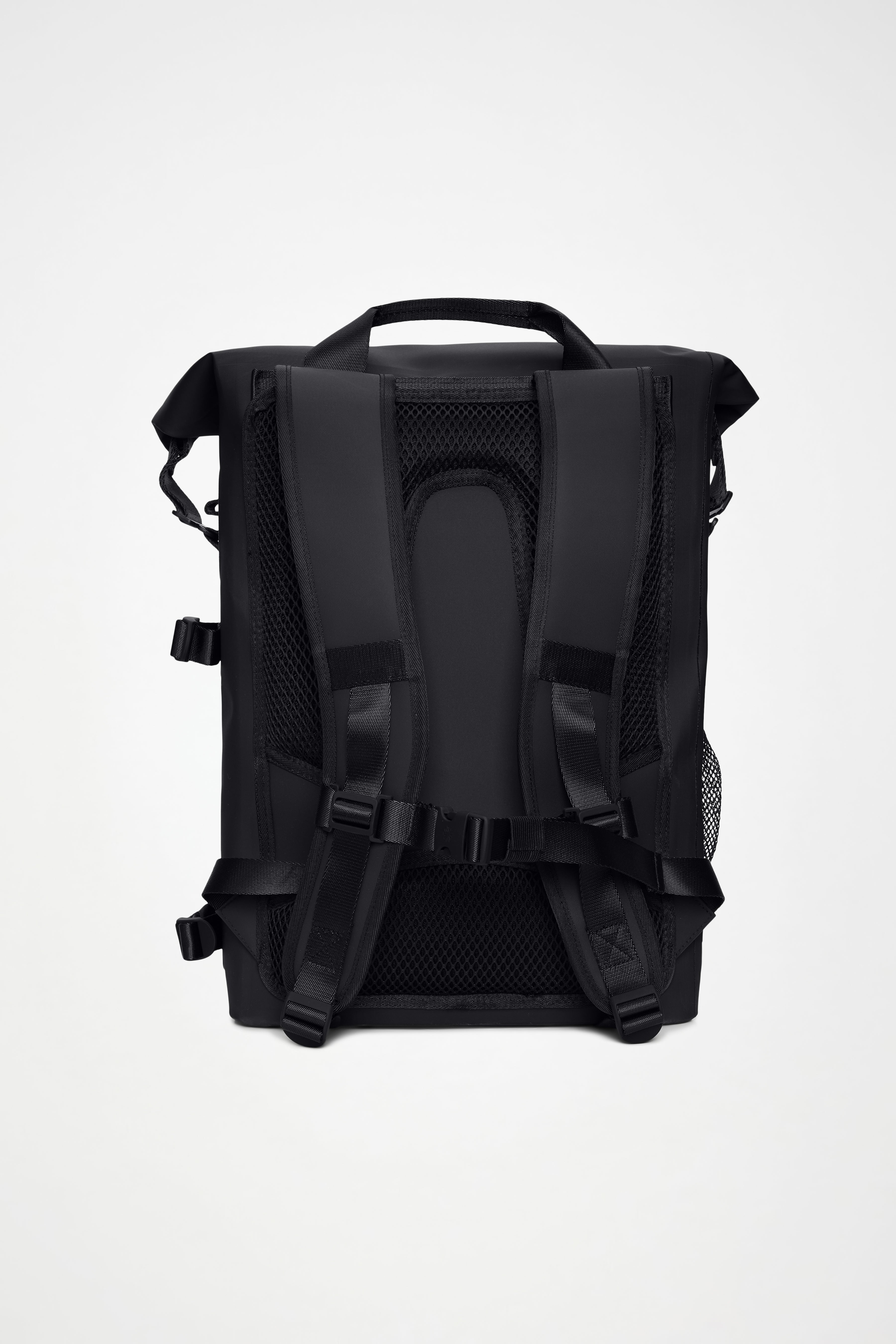 Mochila Rains Deepwater Rolltop Large Black – imagen oficial 4