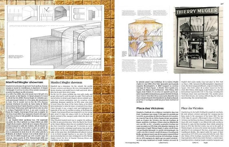 Revista GRIFFE' Nº 2 THIERRY MUGLER - ECRU