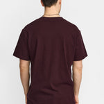 Camiseta REVOLUTION Application CRO Burdeos, modelo espalda