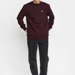 Sudadera REVOLUTION Application CRO Burdeos, modelo completo