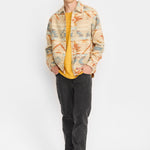 Sobrecamisa REVOLUTION Casual Shirt 3261 Azul Multicolor, modelo completo