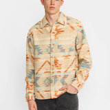 Sobrecamisa REVOLUTION Casual Shirt 3261 Azul Multicolor, modelo frontal