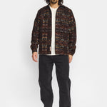 Camisa REVOLUTION Casual Shirt 3278 Marrón Multicolor, modelo completo