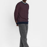 Jersey REVOLUTION Pattern Knit 6613 Dark Orange, modelo completo