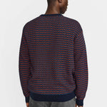 Jersey REVOLUTION Pattern Knit 6613 Dark Orange, modelo espalda