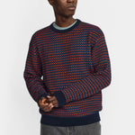 Jersey REVOLUTION Pattern Knit 6613 Dark Orange, modelo frontal