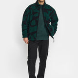 Chaqueta REVOLUTION Graphic Teddy 7025 Verde Oscuro, modelo completo