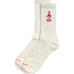 Calcetines REVOLUTION 8925 CHI Chili Blanco, frontal