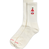 Calcetines REVOLUTION 8925 CHI Chili Blanco, frontal