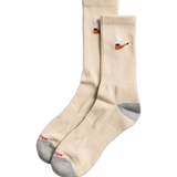 Calcetines REVOLUTION 8927 PIP Pipe Blanco Roto, frontal