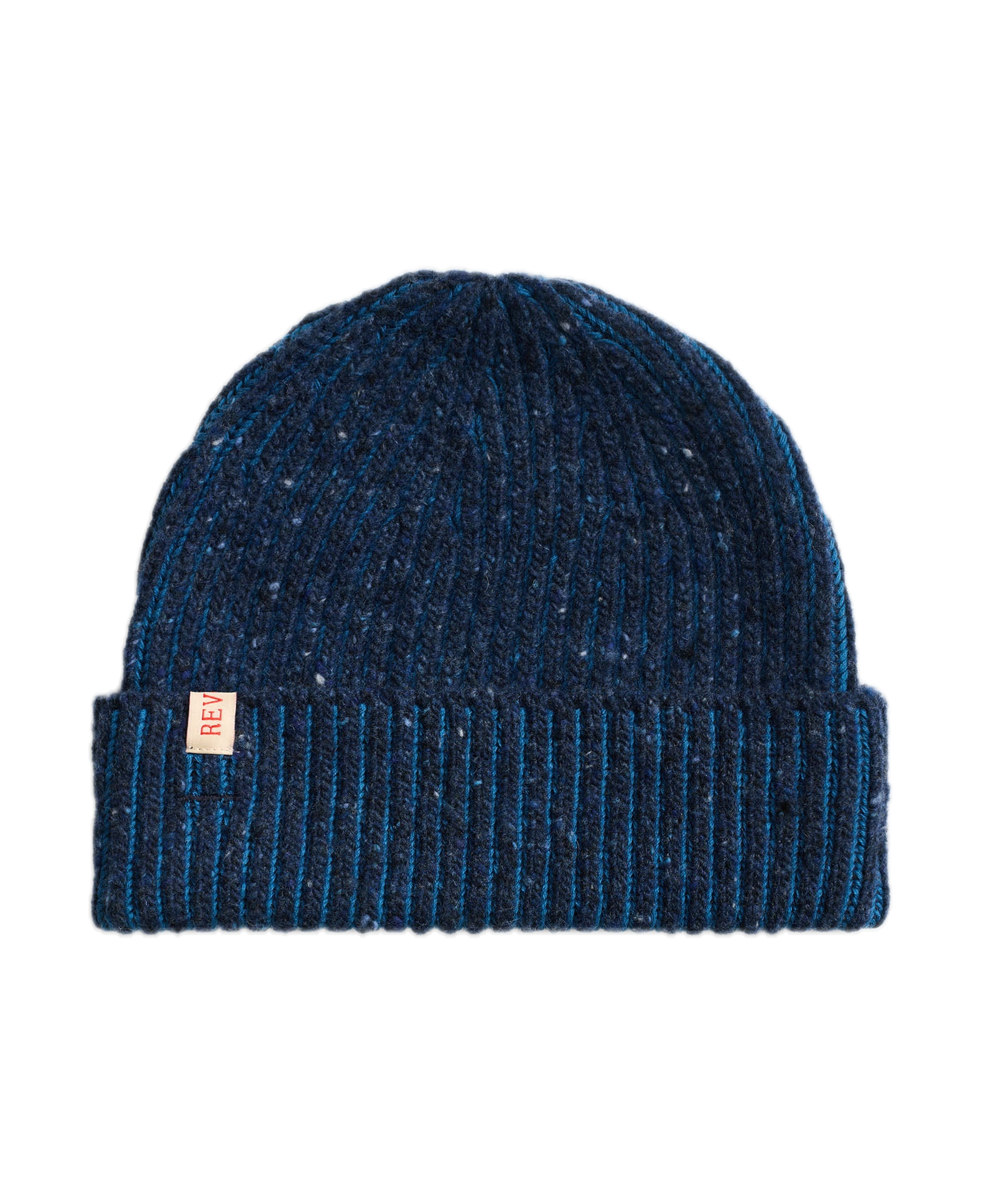 Gorro REVOLUTION Melange Beanie Azul Marino, frontal