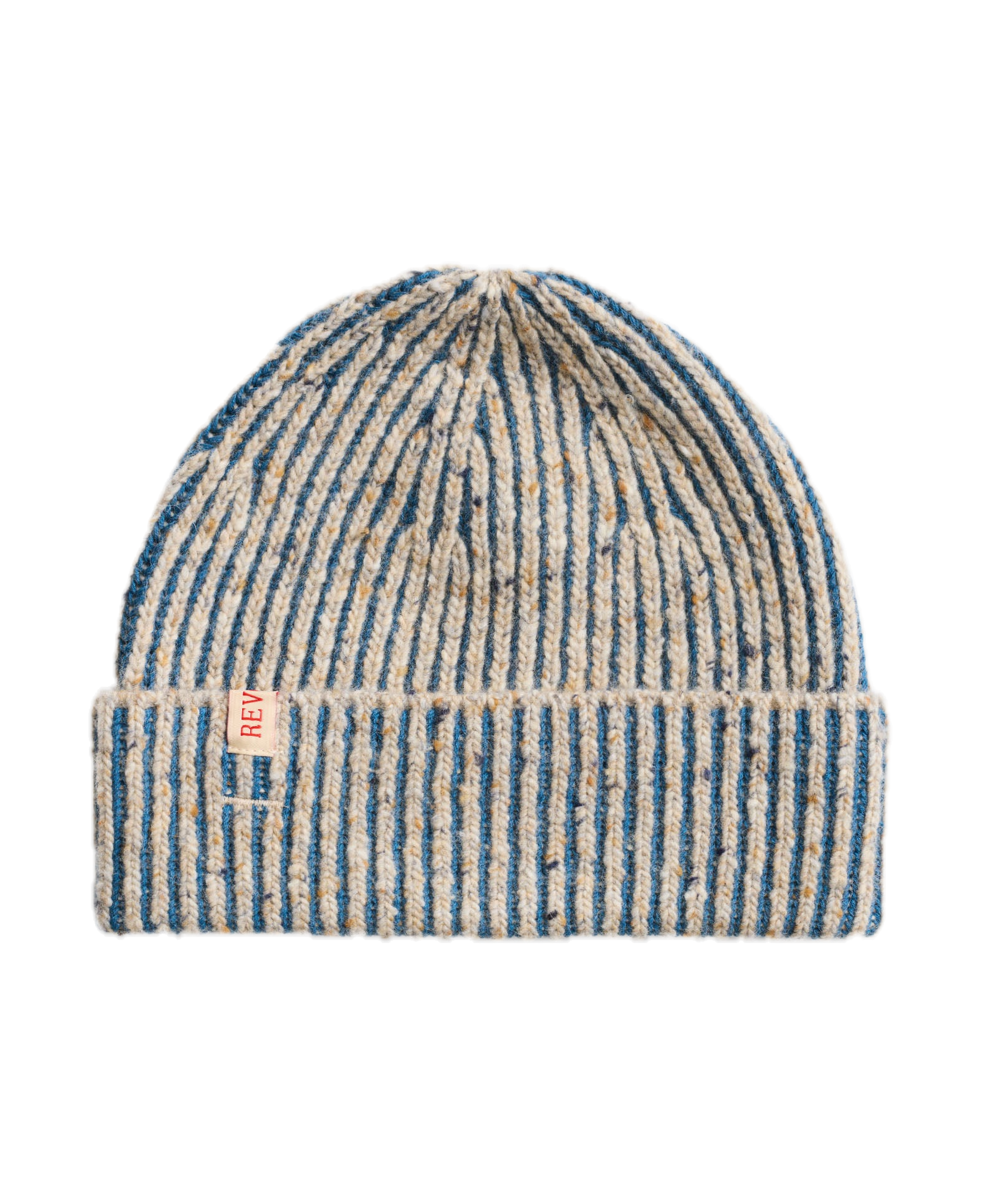 Gorro REVOLUTION Melange Beanie Blanco Roto, frontal