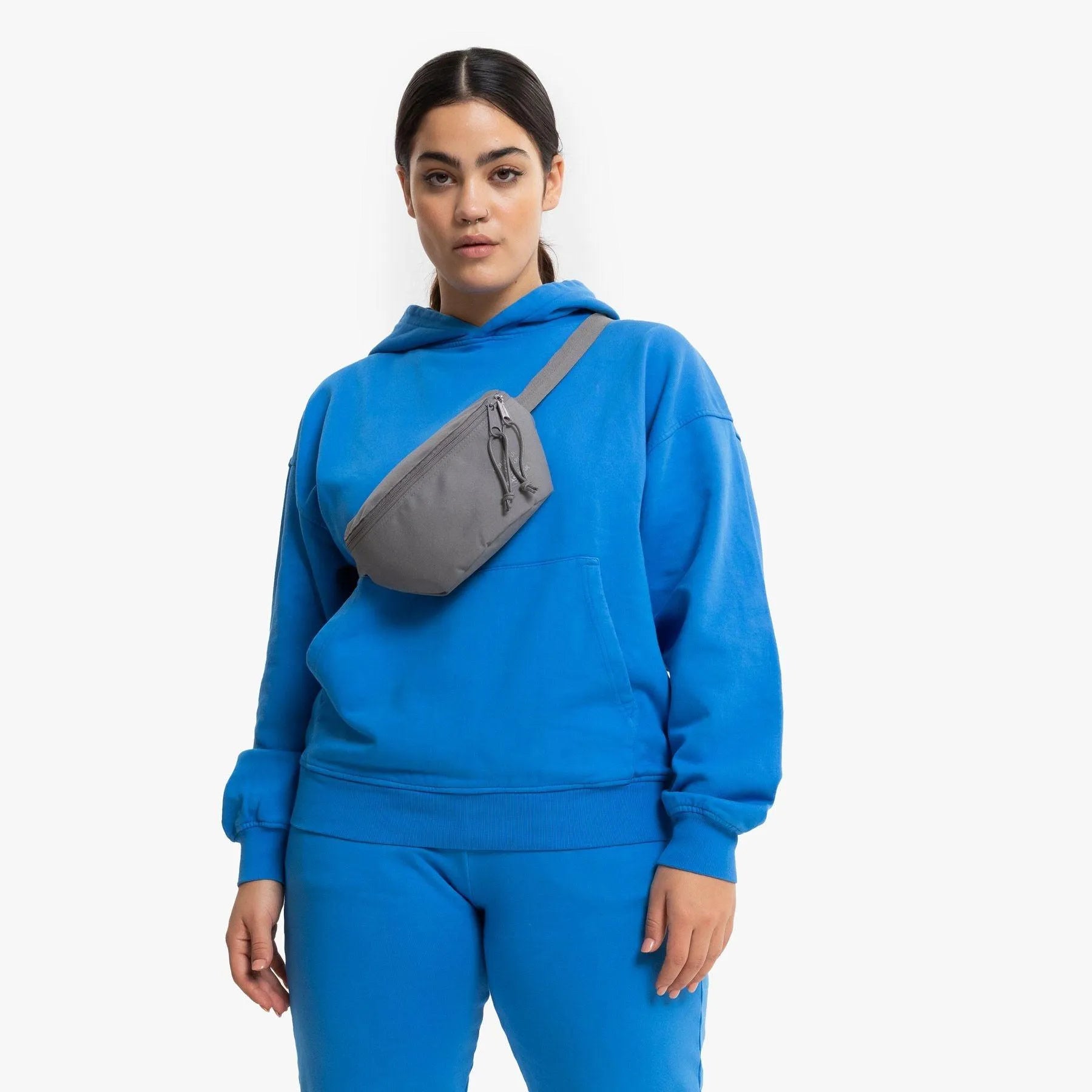 Riñonera Colorful Standard x Eastpak Springer Storm Grey - ECRU