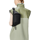 Riñonera Rains Impermeable Bum Bag Mini W3 Black - ECRU