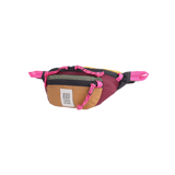 Riñonera Topo Designs Mountain Waist Burgundy Dark Khaki - ECRU